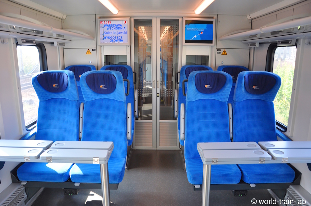 ED160 型 : ポーランド国鉄の特急列車(IC) | 車内散策